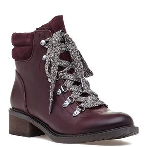 Sam Edelman Darrah Ankle Boots in Wine